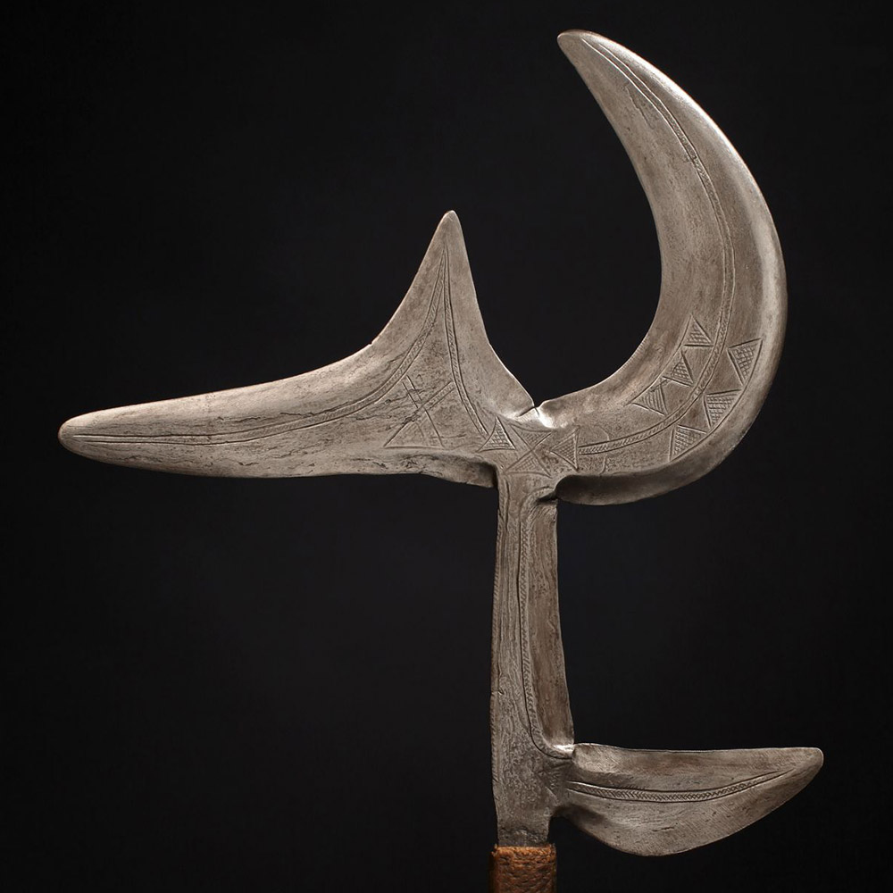 Ngombe Bwambwa Throwing Knife, D.R. Congo