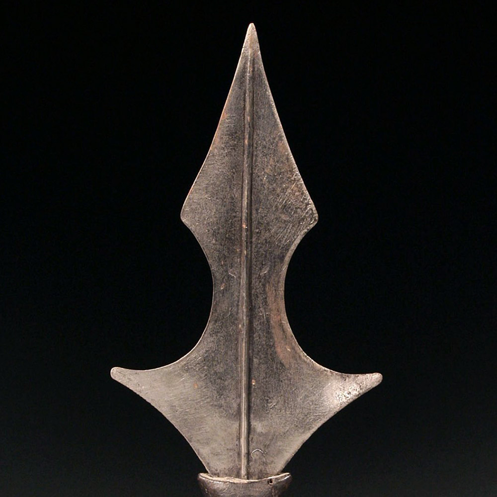 Ceremonial Dagger with Copper Pommel Nkutshu, D.R. Congo