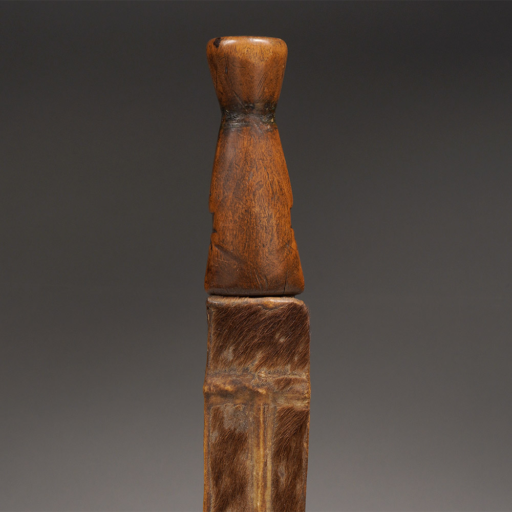 Asymmetrical Dagger in Sheath Papel, Guinea-Bissau