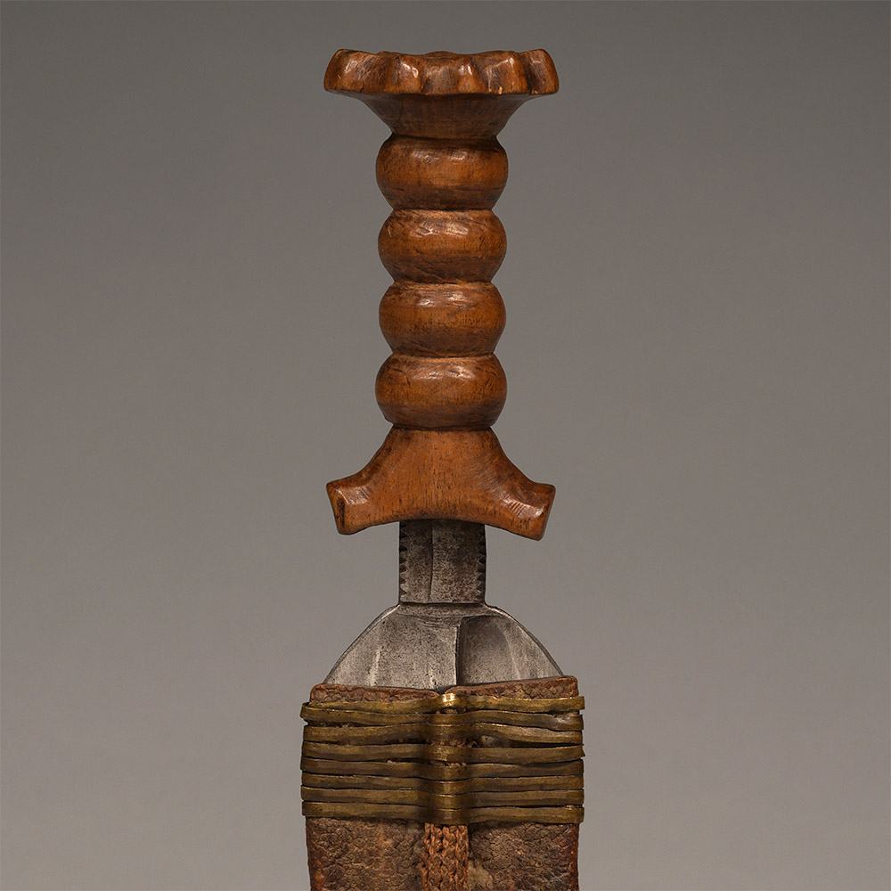 Dagger in Sheath, “Sapi” Mangbetu / Barambo, D.R. Congo