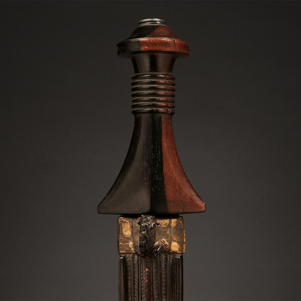 Arm Dagger in Sheath Fur / Nuba / Bedja / Barabra / Hadendoa, Sudan