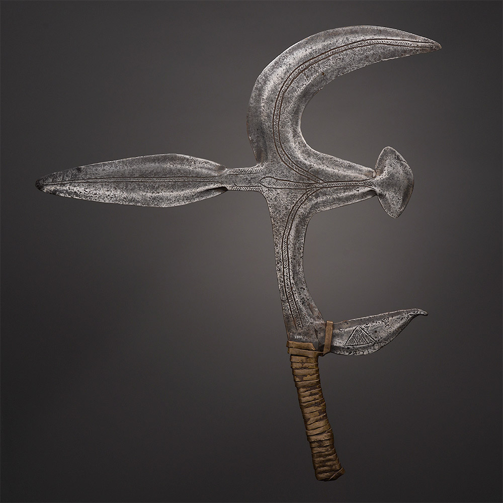 Hand Weapon Inspired by a Throwing Knife, Za Sali Ngbaka, D.R. Congo