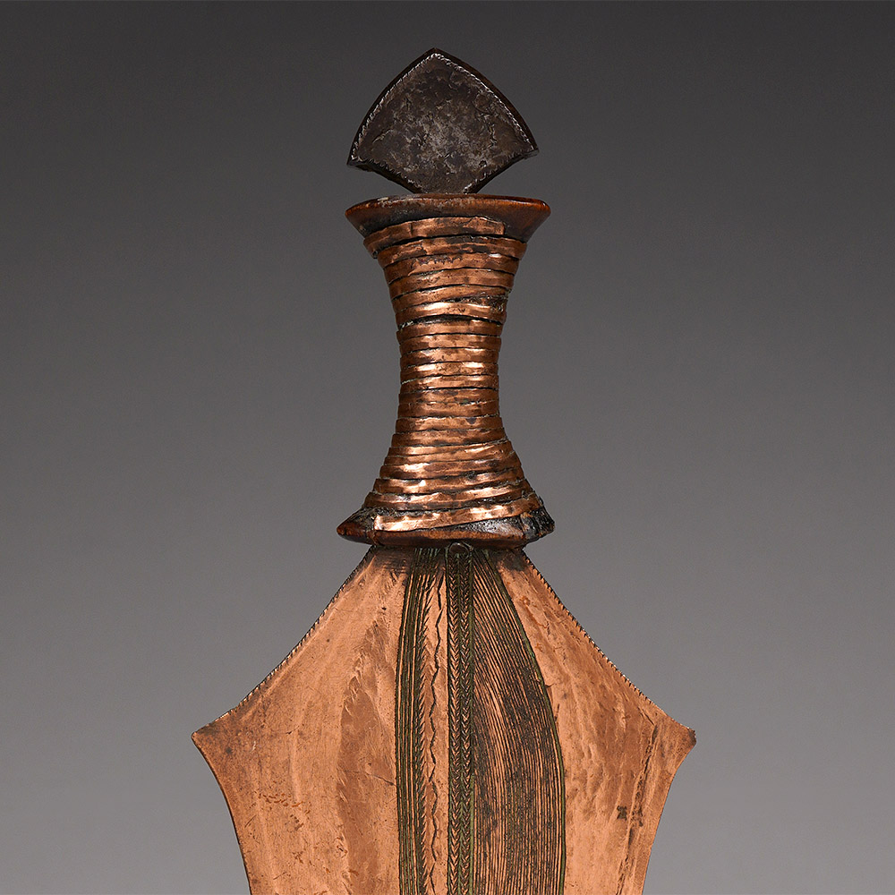 Copper Genya Short Sword Tetela / Topoké / Lokélé / D.R. Congo / Rep. of Congo