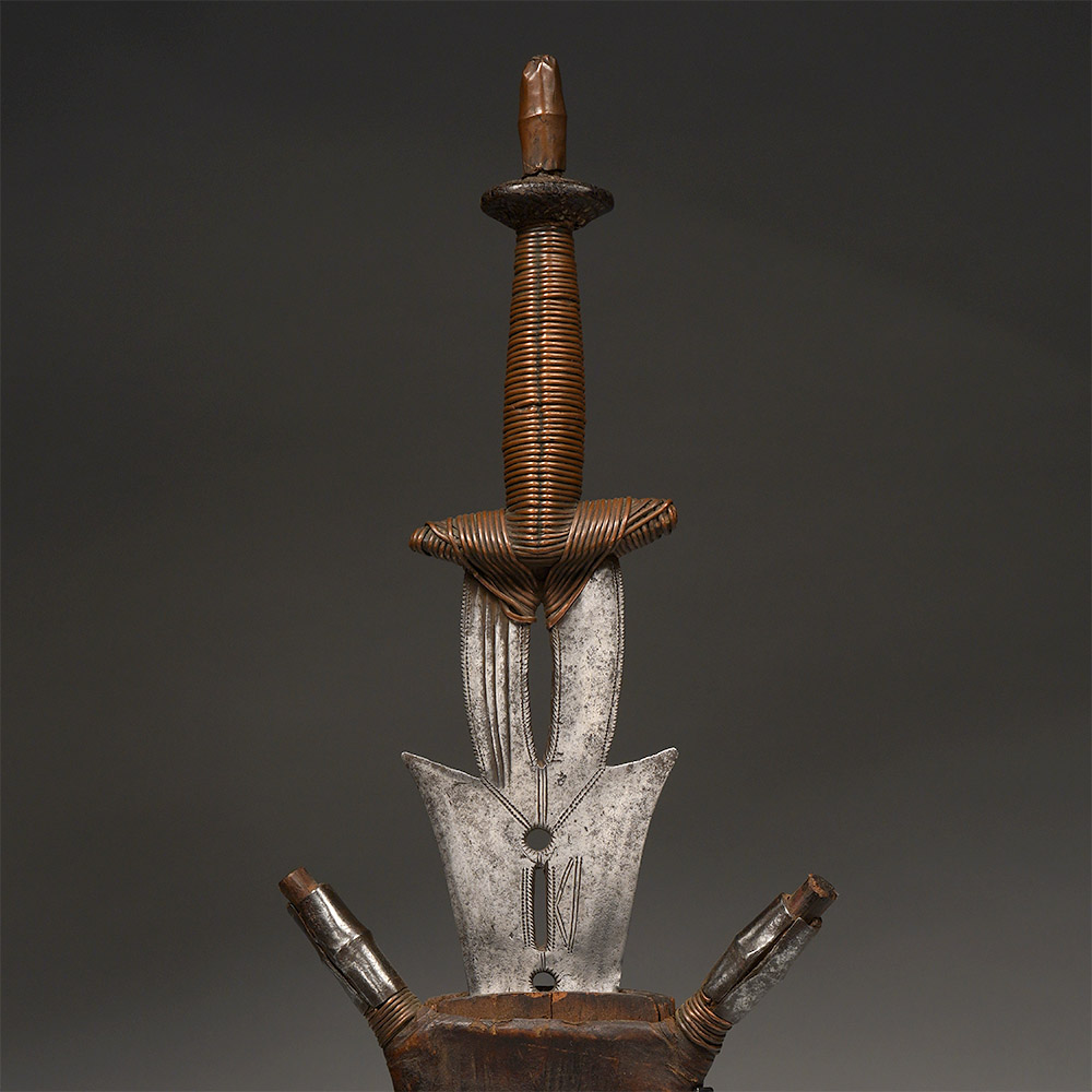 Short Sword in Sheath, Pamba Yakoma / Sango / Ngbandi, D.R. Congo / Central African Republic