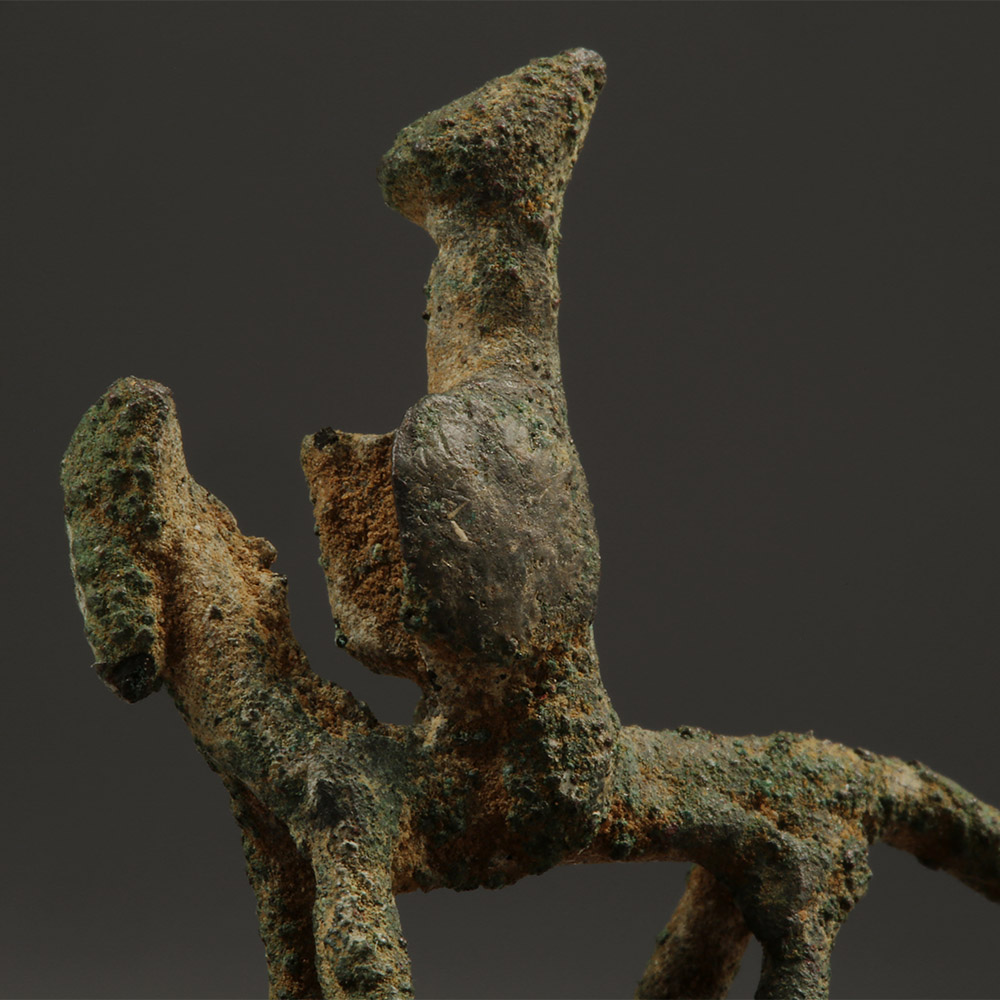 Miniature Equestrian Figure, Guimbala, Mali