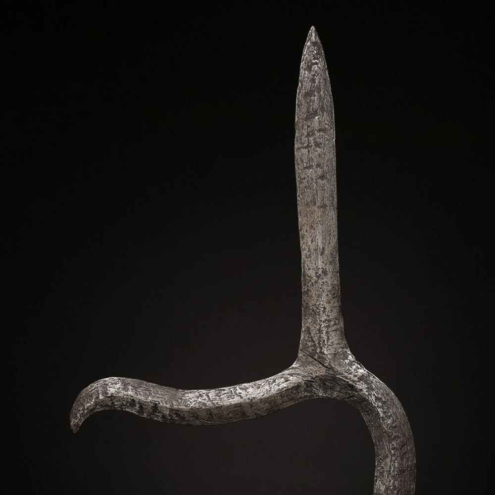 Ritual Object Inspired by a Throwing Knife, Fali, Marghi, Muktele, Warji, Zulgo, North Cameroon