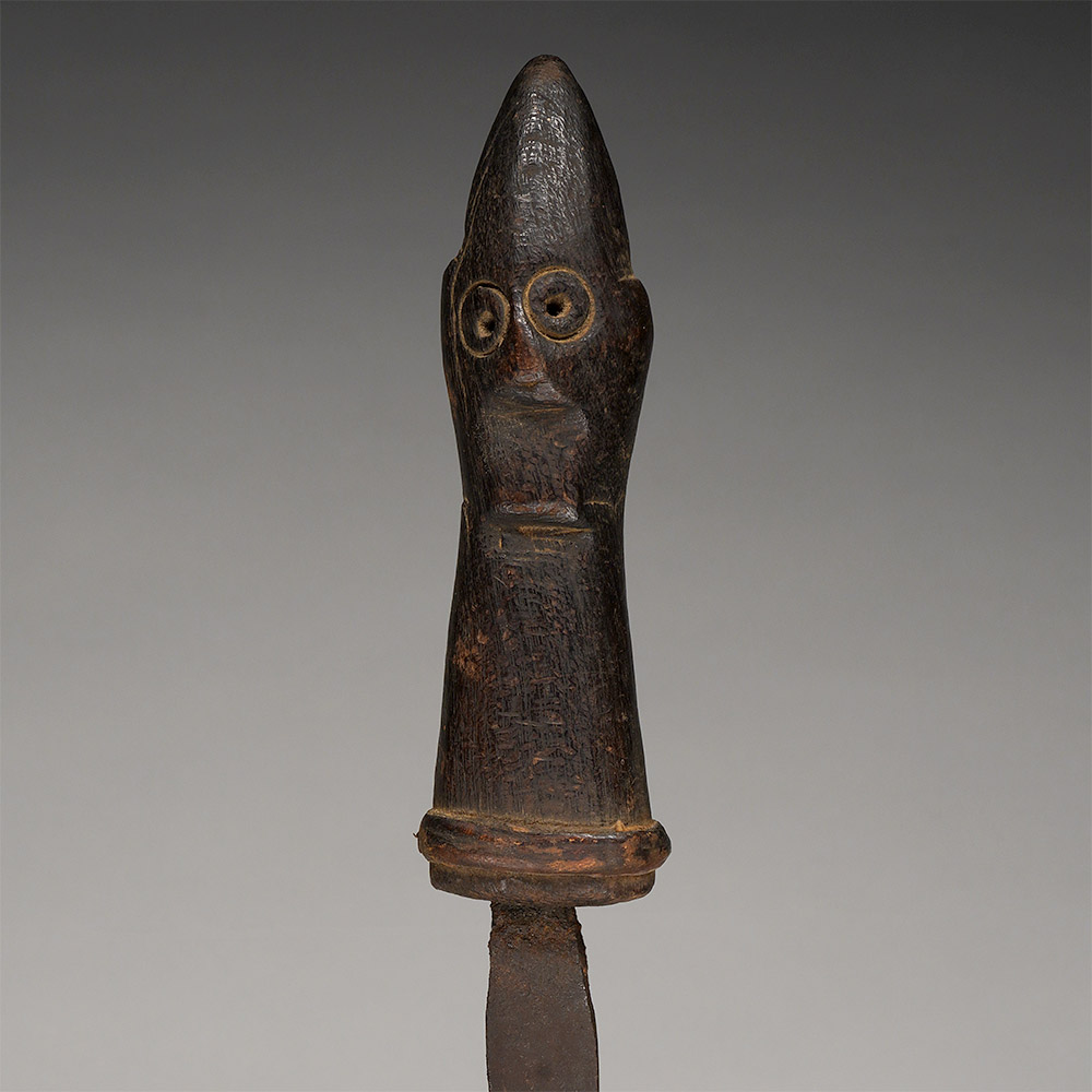 Sudanese Blade with Abstract Figurative Handle