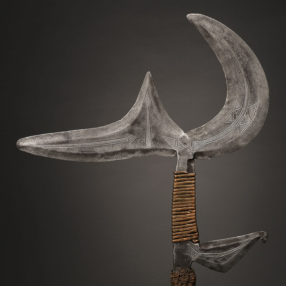 Throwing Knife, Bwambwa or Ngwolo, Ngbaka / Ngombe, D.R. Congo