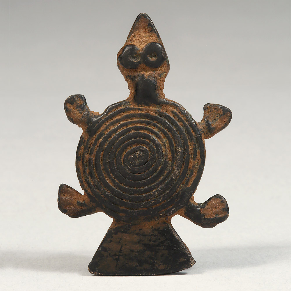 Miniature Tortoise Pendant, Senufo, Ivory Coast