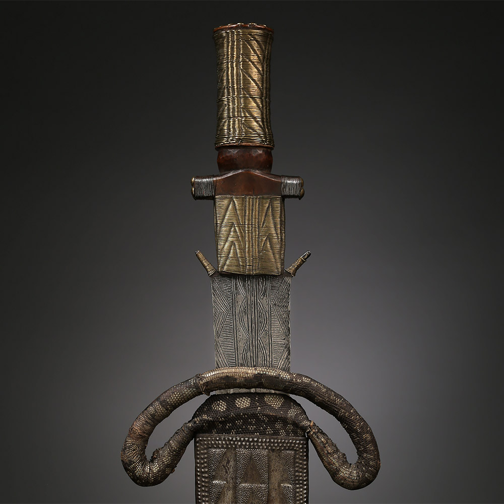 Short Sword with Sheath, ntsakh or fa Fang, Gabon