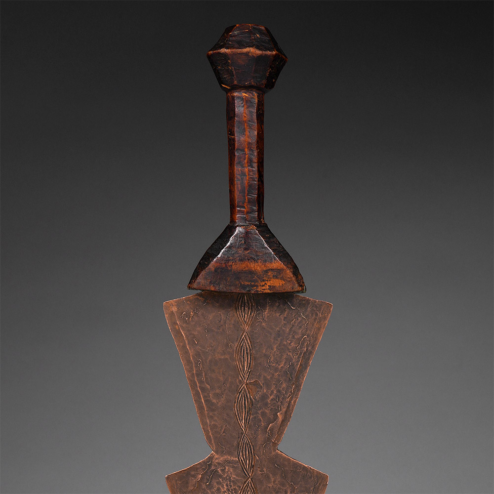Copper Prestige Sword Lokele / So / Mba, D.R. Congo
