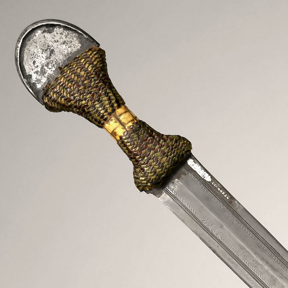 Short Sword with Large Iron Pommel, Tubu, Chad / Niger / Mali