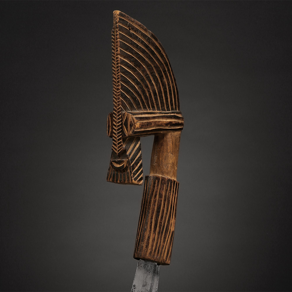 Symbolic Kifwebe Knife, Songye, D.R. Congo