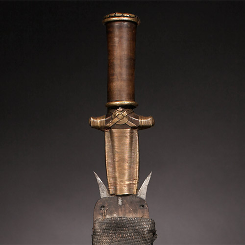Short Sword with Sheath, ntsakh or fa, Fang, Gabon