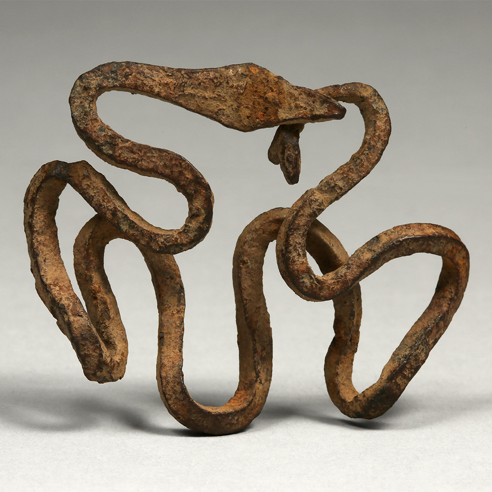 Protective Snake Pendant Gan, Burkina Faso