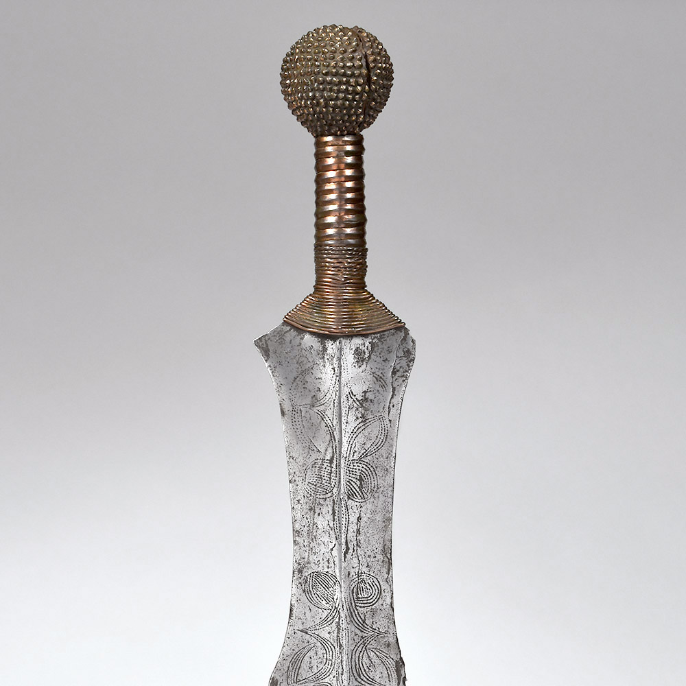 Elaborately Decorated Short Sword, Sub-Saharan Africa