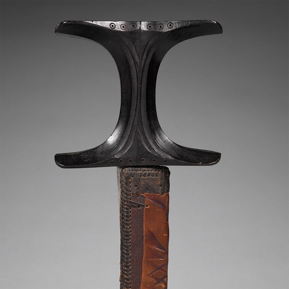Asymmetrical Dagger in Sheath Beja / Hadendoa / Kunama / Beni Amer, Eastern Sudan / Eritrea