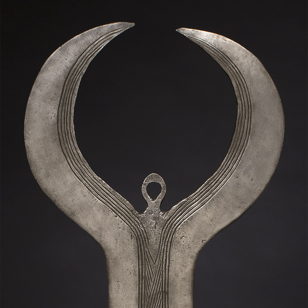 Double-Bladed Ceremonial Sword, Ngulu, Ngombe, D.R. Congo