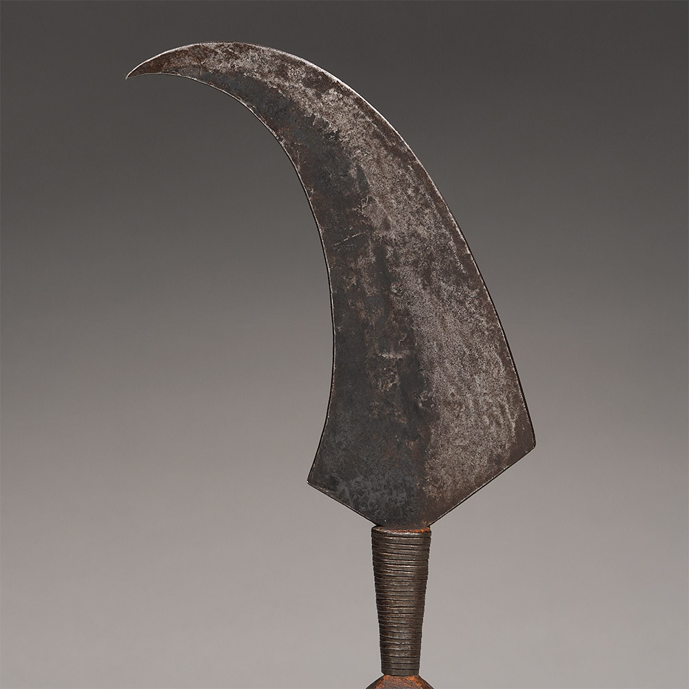 Miniature Asymmetrical Knife Lese / Nande / Konjo, D.R. Congo / Uganda